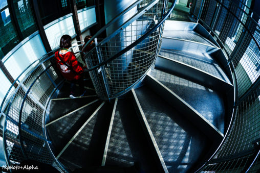 螺旋階段の写真